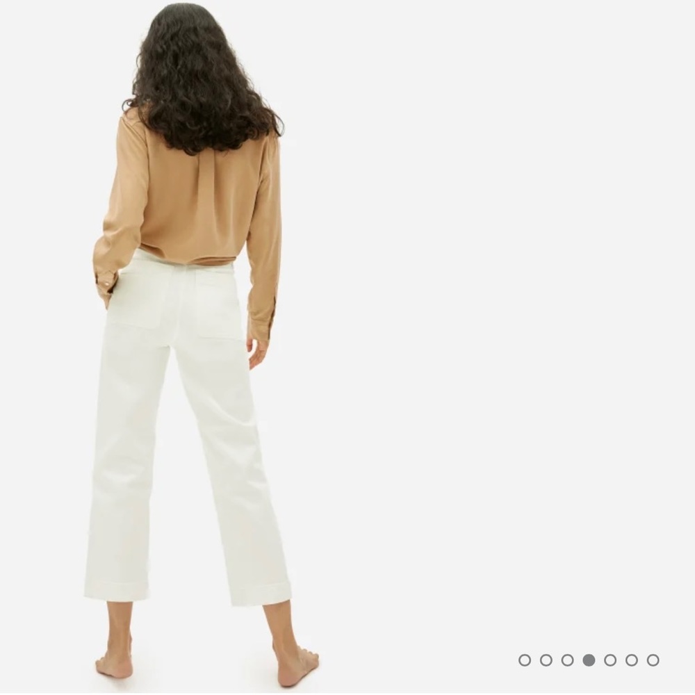 Everlane straight leg crop pant, size 00 - Picture 2 of 8